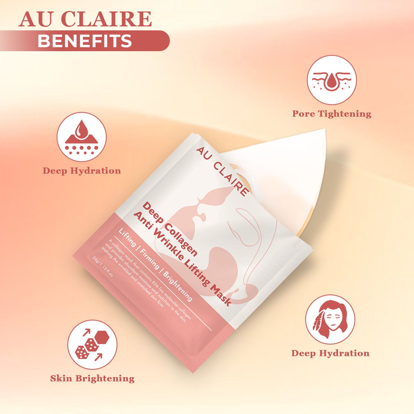 Collagen Face Mask with Vita-C